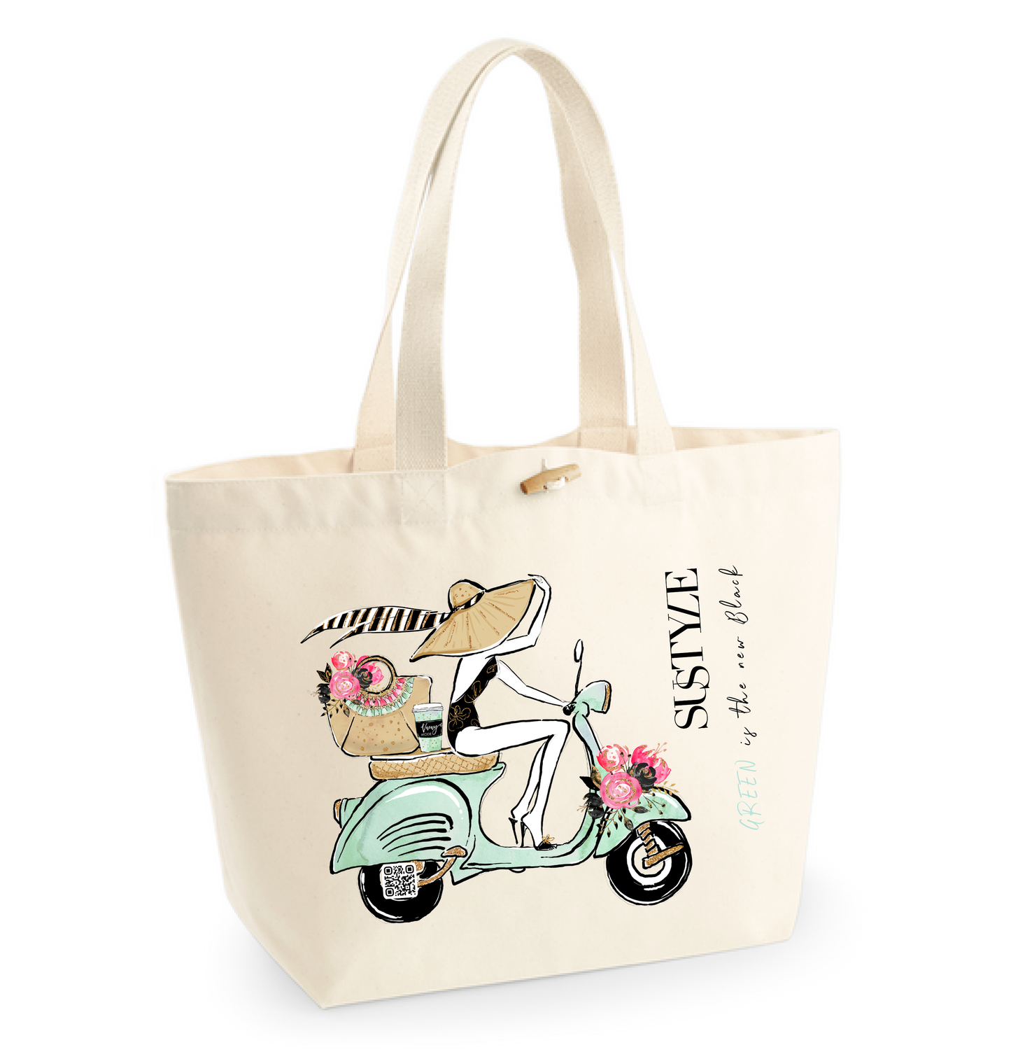 Scootergirl Tote Bag / Kollektionsteil