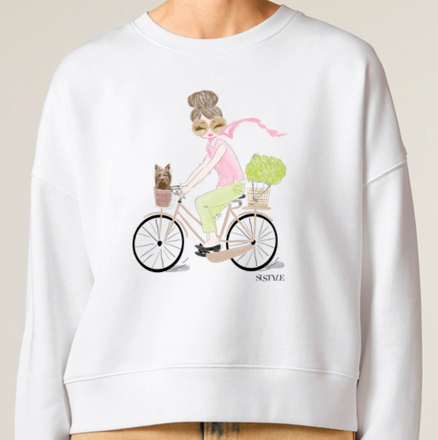 BIKE PINK - Sweatshirt
