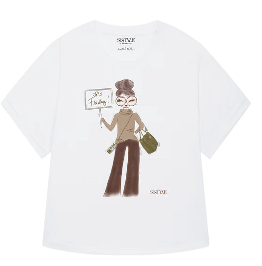 It's Friday Camel - Relaxed Fit