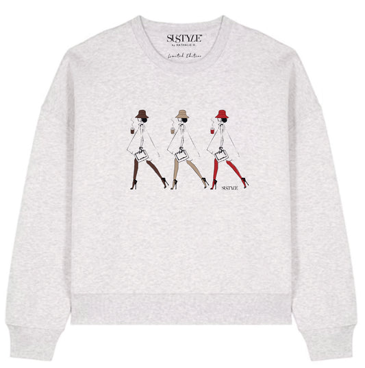 Fashion Crowd Camel - Sweatshirt