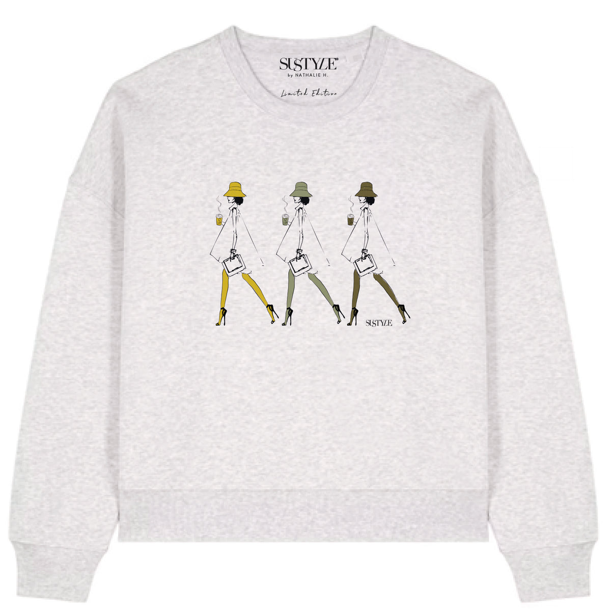 Fashion Crowd Salbei - Sweatshirt
