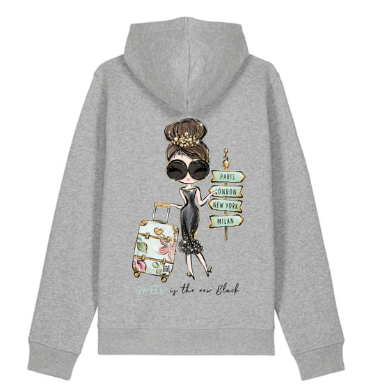 Paris London Hoodie Grau / Kollektionsteil