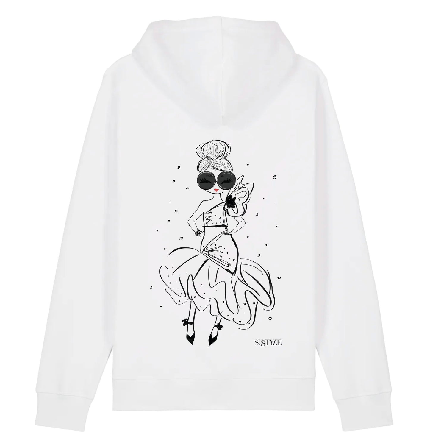 Red Carpet Hoodie white