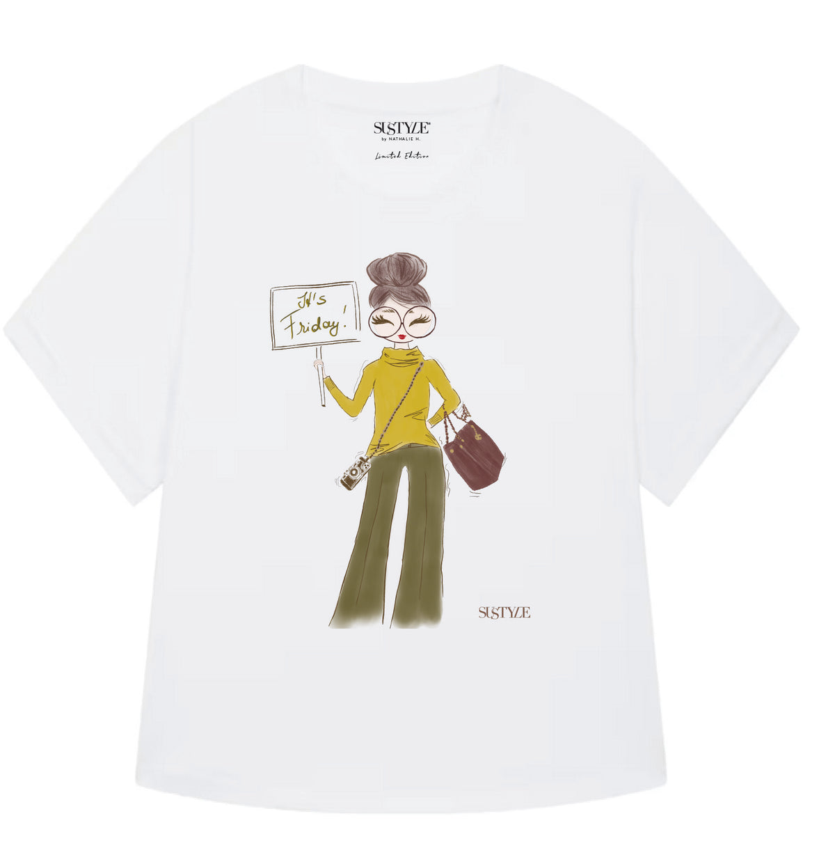 It's Friday Mustard - Relaxed Fit