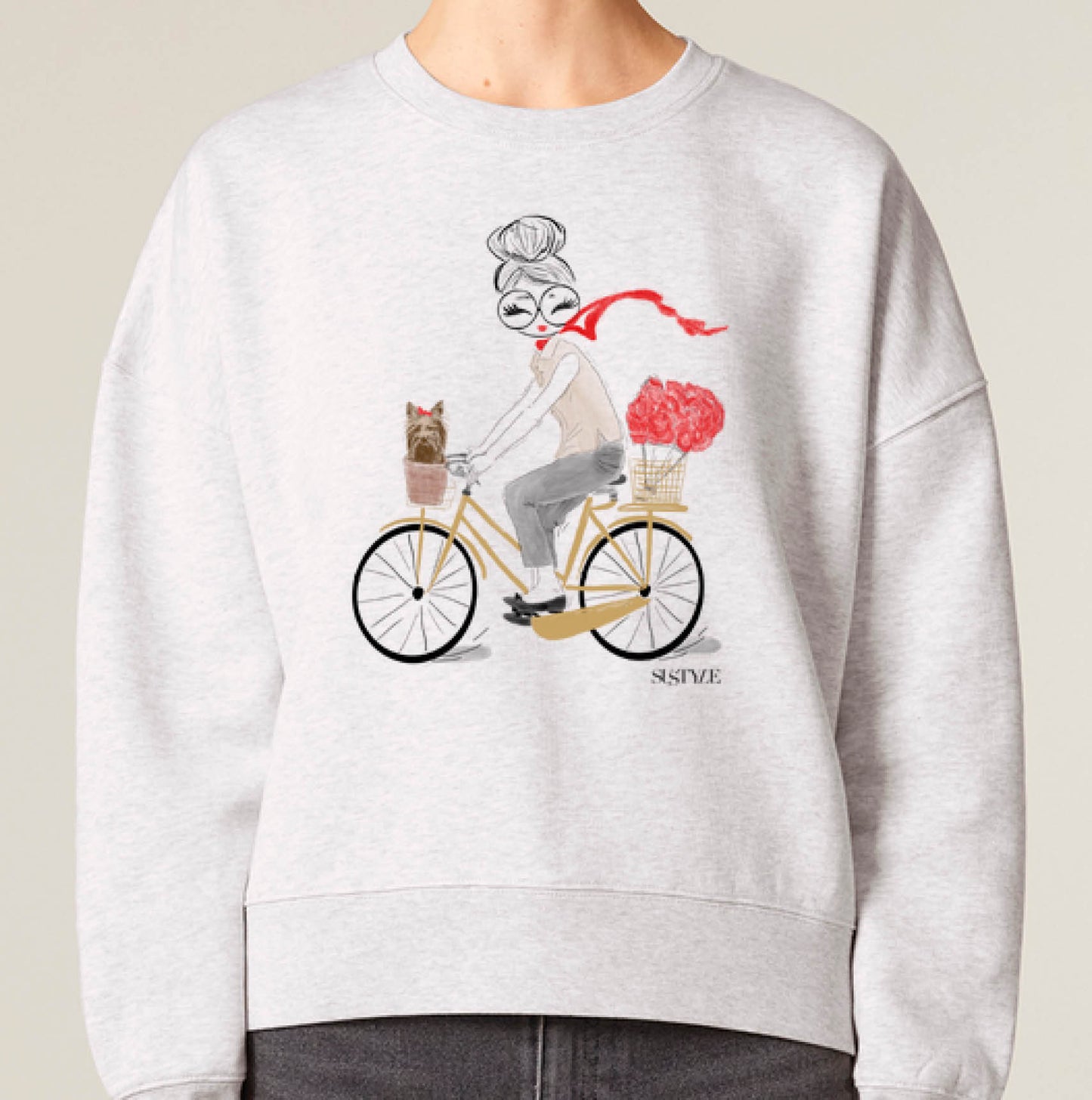BIKE RED - Sweatshirt