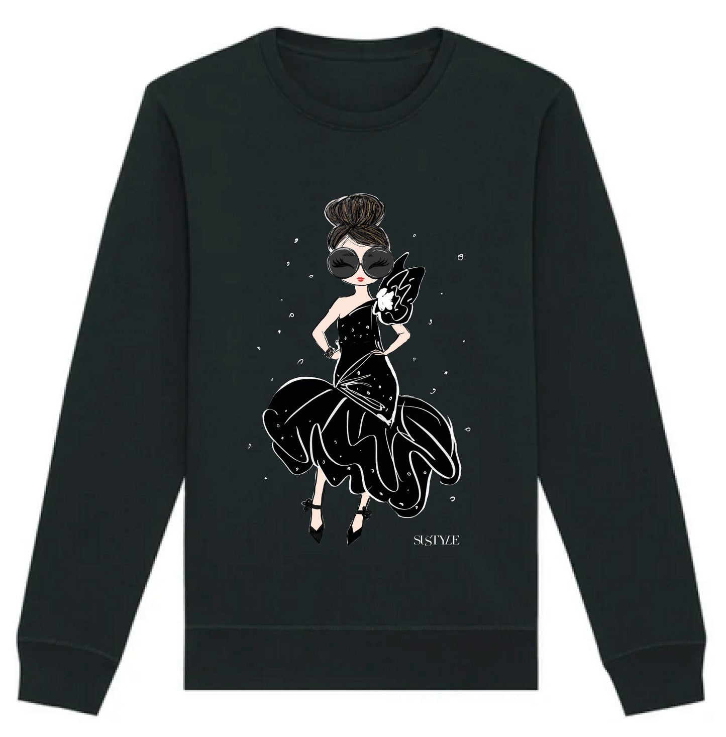 Red Carpet Sweatshirt Black