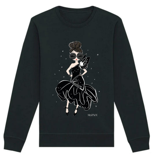 Red Carpet Sweatshirt Schwarz