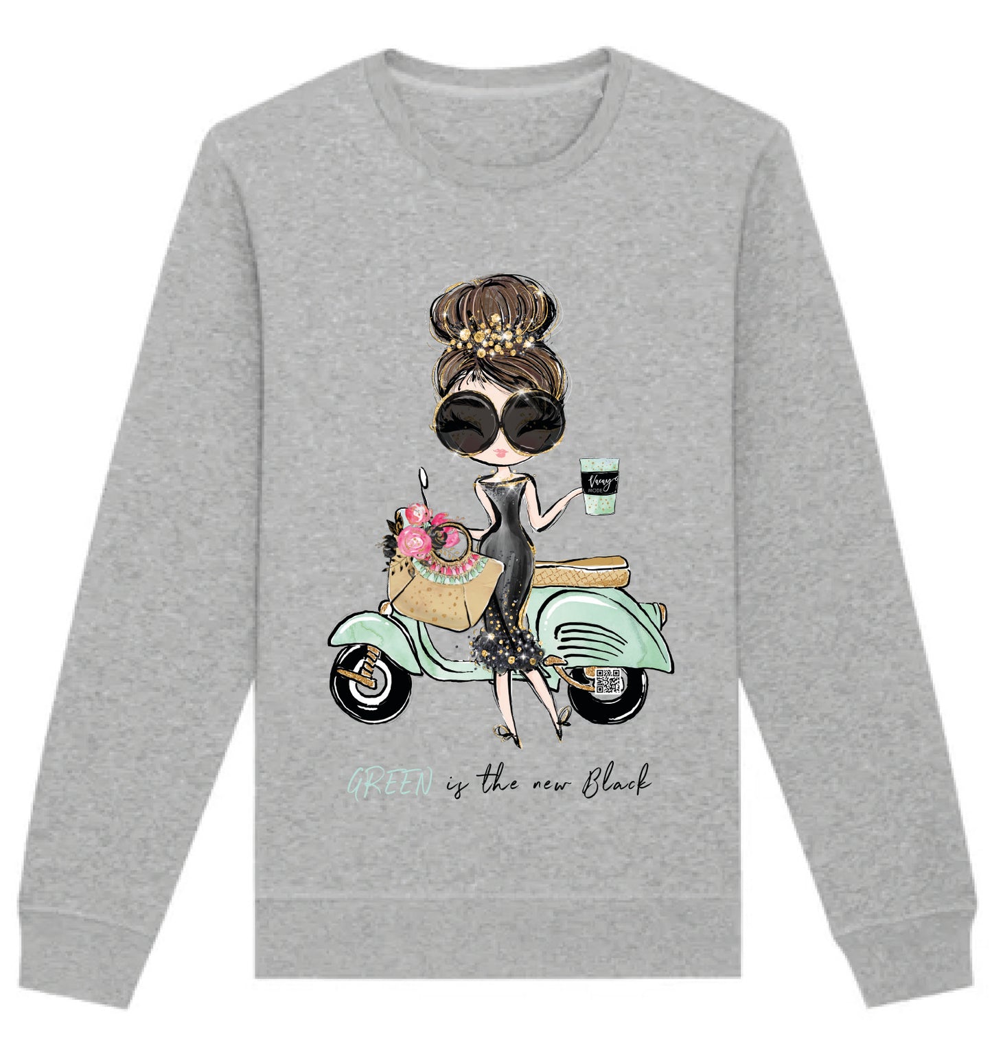 Coffebreak Sweatshirt grau /Kollektionsteil