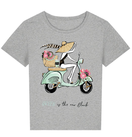 Scootergirl T-Shirt Grau / Kollektionsteil