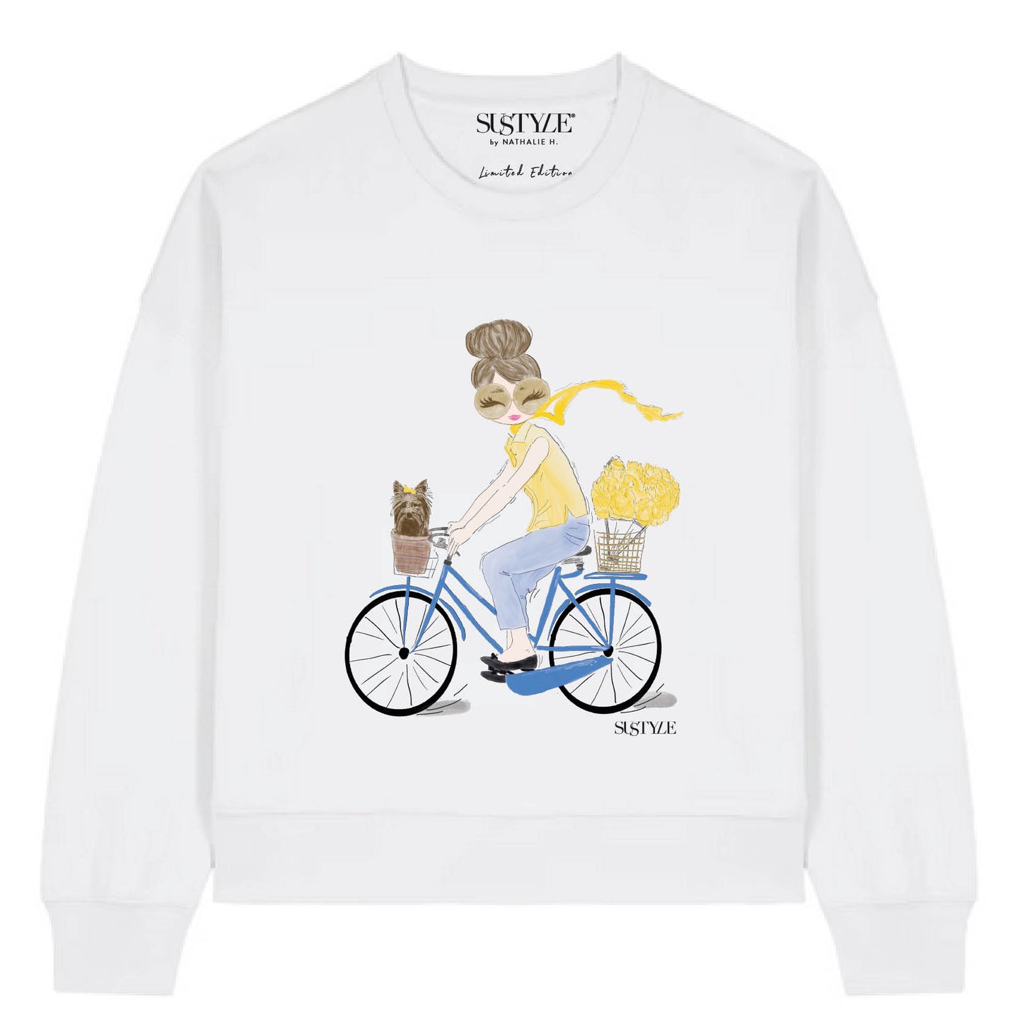 BIKE YELLOW - Sweatshirt