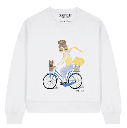 BIKE YELLOW - Sweatshirt