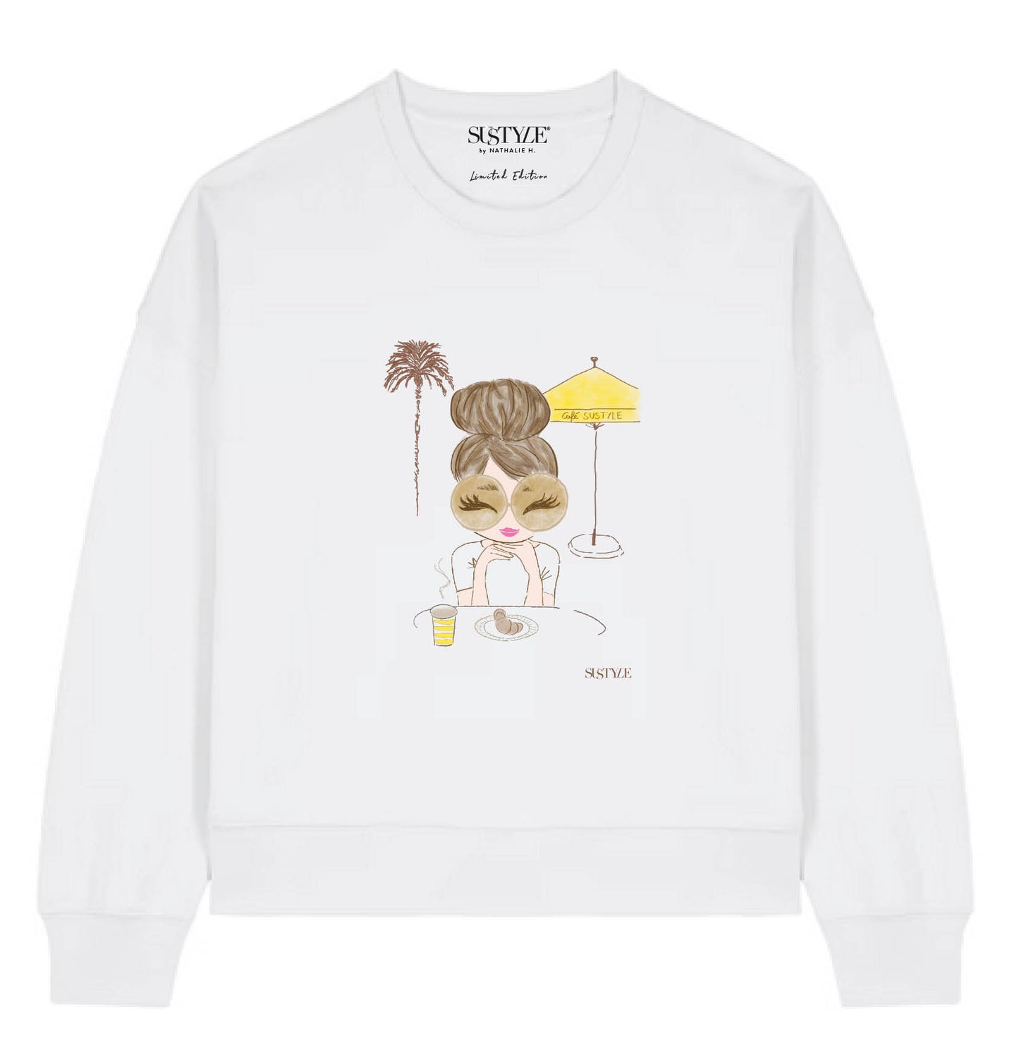Café SUSTYLE Yellow - Sweatshirt.
